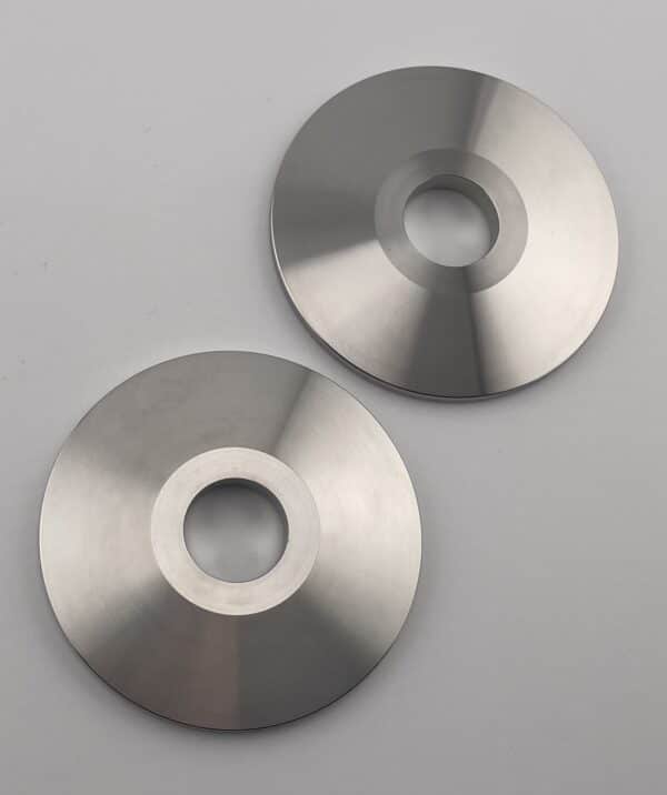 Arbor Bench Grinding Washers 2-3/8" OD x 5/8" ID - Stainless Steel CNC Machined - Image 2