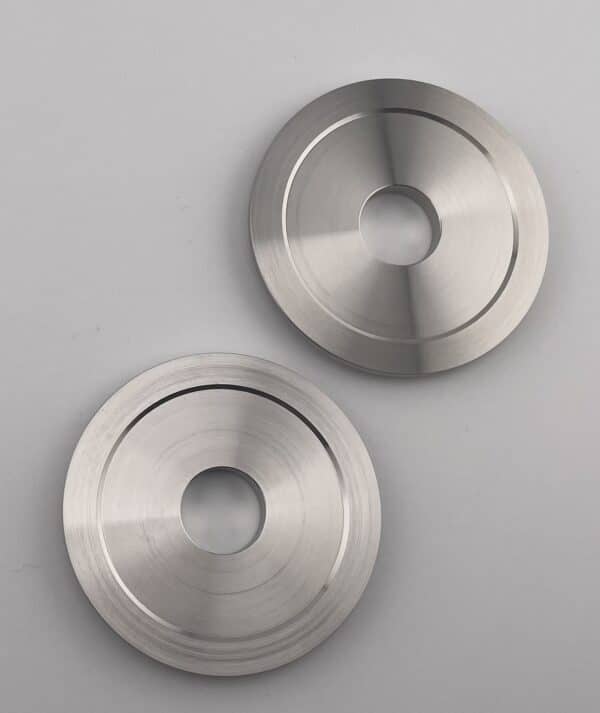 Arbor Bench Grinding Washers 2-3/8" OD x 5/8" ID - Stainless Steel CNC Machined - Image 3