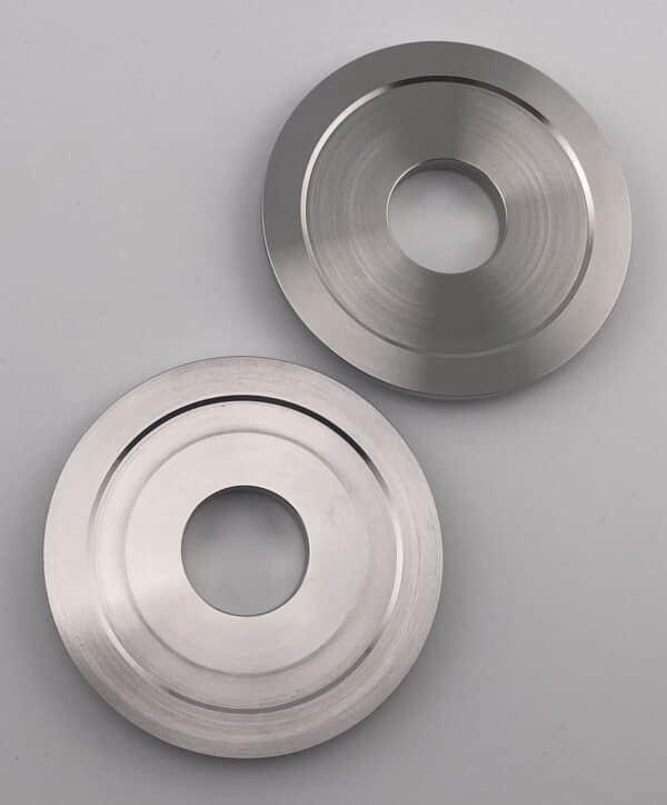 Arbor Bench Grinding Washers 2-3/8" OD x 3/4" ID - Stainless Steel CNC Machined - Image 3