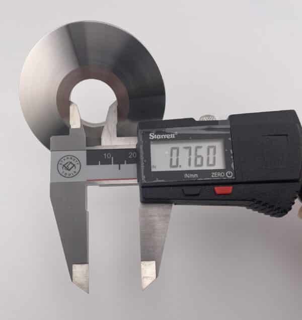 Arbor Bench Grinding Washers 2-3/8" OD x 3/4" ID - Stainless Steel CNC Machined - Image 5