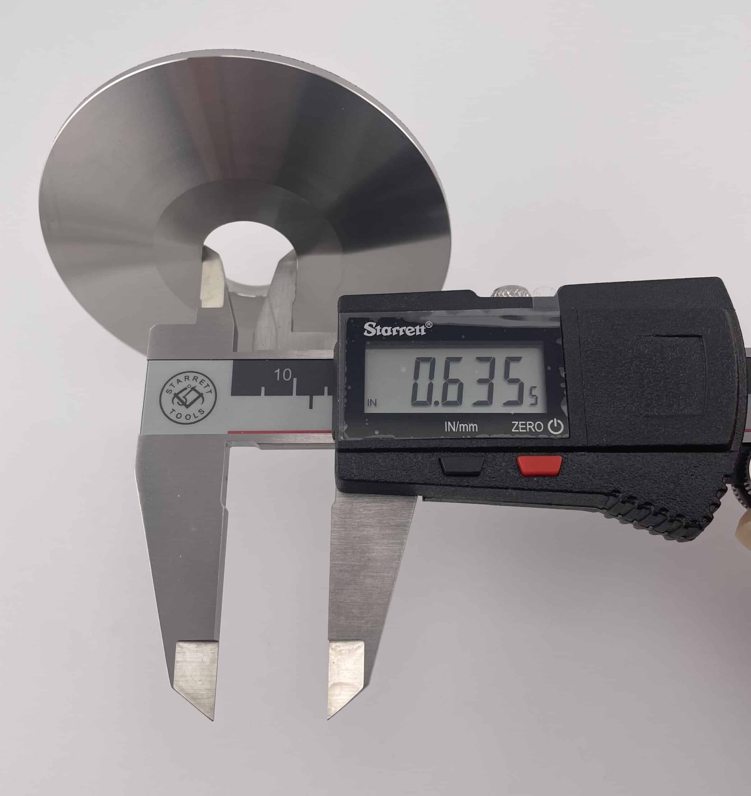 Arbor Bench Grinding Washers 2-3/4" OD x 5/8" ID - Stainless Steel CNC Machined - Image 5