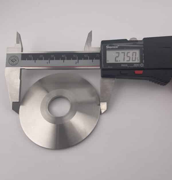 Arbor Bench Grinding Washers 2-3/4" OD x 3/4" ID - Stainless Steel CNC Machined - Image 4