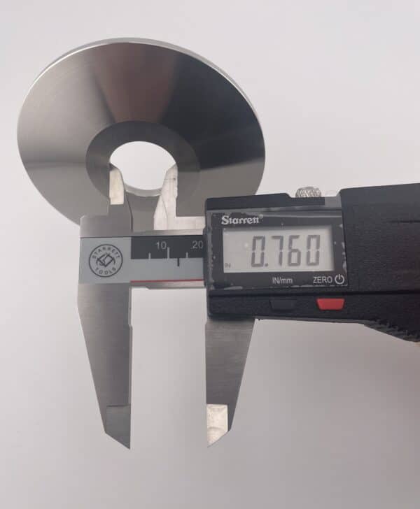 Arbor Bench Grinding Washers 2-3/4" OD x 3/4" ID - Stainless Steel CNC Machined - Image 5