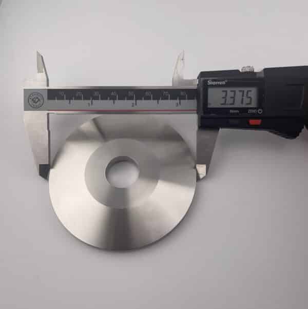 Arbor Bench Grinding Washers 3-3/8" OD x 3/4" ID - Stainless Steel CNC Machined - Image 4