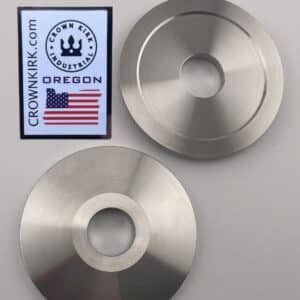 Arbor Bench Grinding Washers 2-3/8" OD x 5/8" ID - Stainless Steel CNC Machined