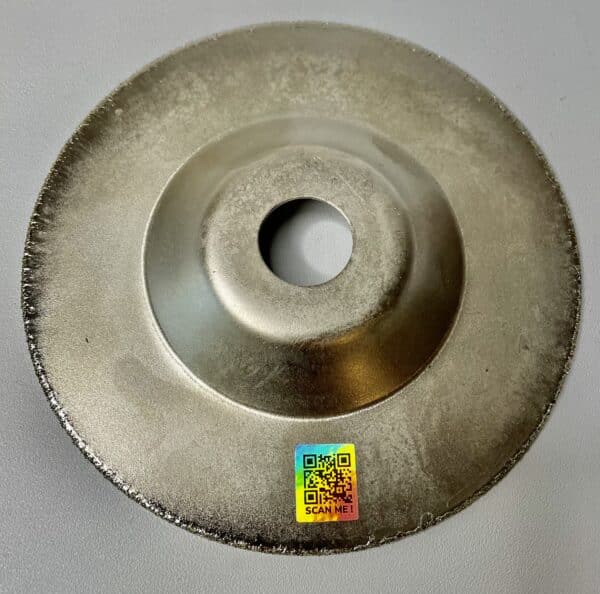 80 Grit Grinding Wheel - 4" Electroplated Diamond Grinding cup - Image 4